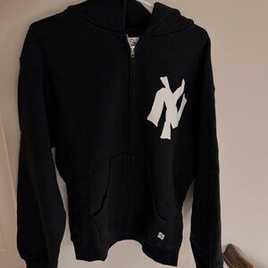 Akimbo NY Zip up Hoodie Black Medium